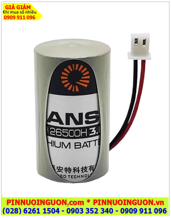 Fanso ER26500H (Zắc CẮM); Pin nuôi nguồn Fanso ER26500H lithium 3.6v C 9000mAh chính hãng